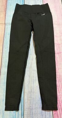 Gymshark Seamless High Waisted Leggings Black Women’s Small EUC